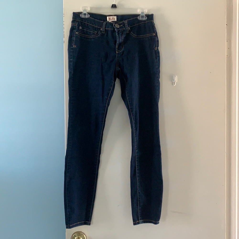 Mudd mid rise straight leg jeans